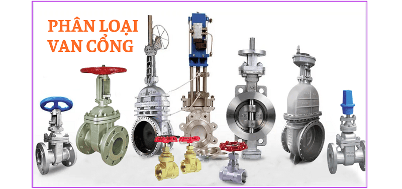 Phân loại van cổng