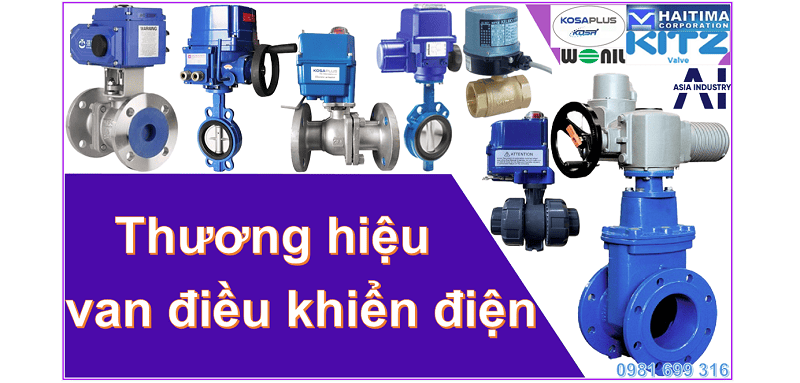 Thương hiệu van điều khiển điện