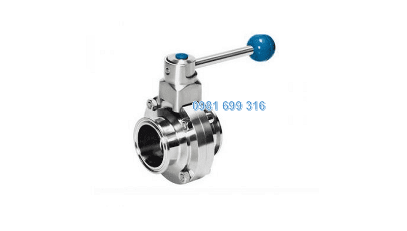 van bướm vi sinh nối clamp 6