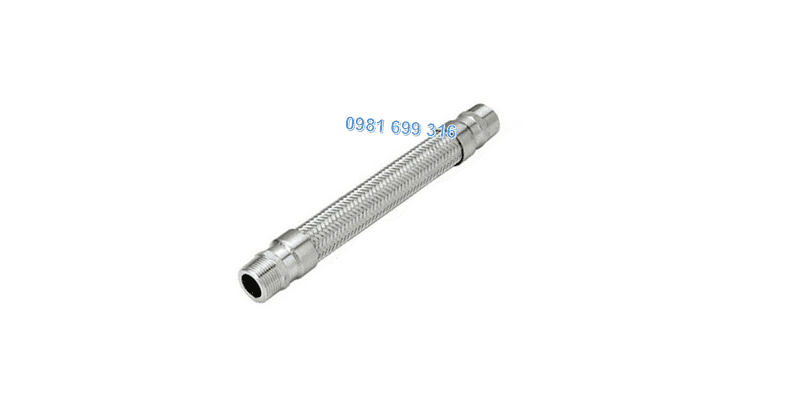 khớp mềm inox ren ngoài 4