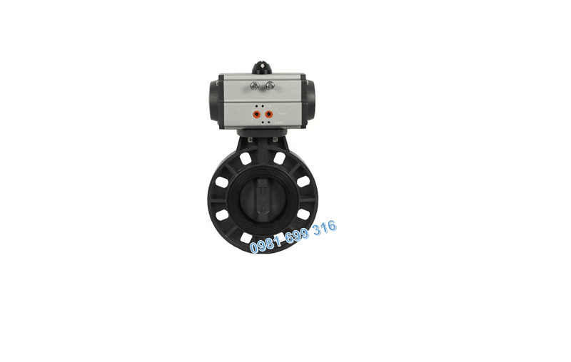 van bướm PVC khí nén 4